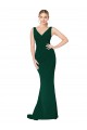 Midnight Green Mermaid High Neck Long Formal Evening Gown / Prom Dress / Bridesmaid Dress Bolton