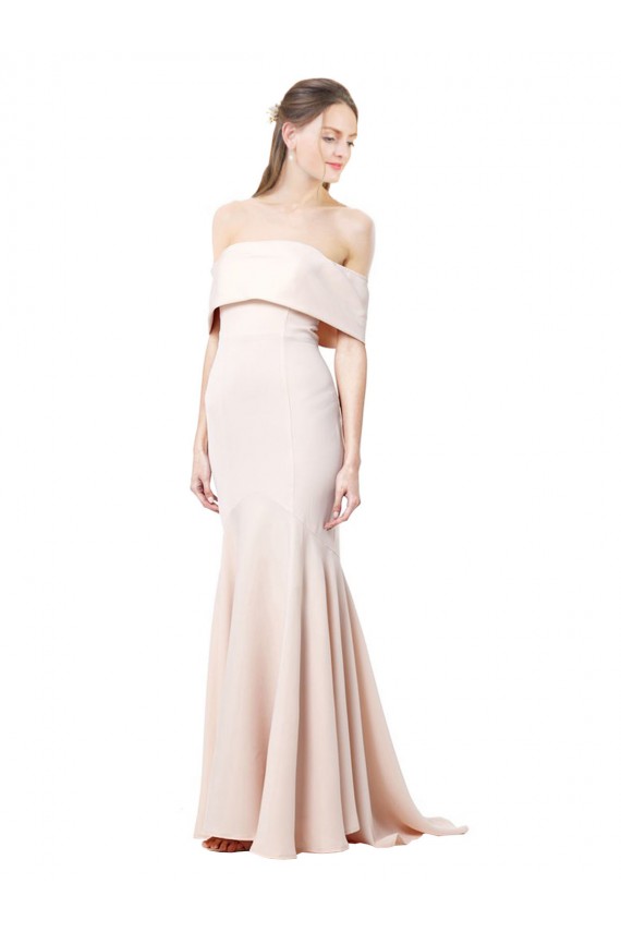 Nude Mermaid High Neck Long Formal Evening Gown / Prom Dress / Bridesmaid Dress Bolton
