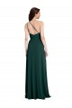 Open Back Midnight Green A-Line One Shoulder Long Formal Evening Gown / Prom Dress / Bridesmaid Dress Bolton