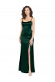 Open Back Hunter A-Line Scoop Neck Long Formal Evening Gown / Prom Dress / Bridesmaid Dress Bolton