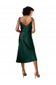 Hunter Sheath Cowl Neck Midi Length Black Tie Evening Gown / Prom Dress / Bridesmaid Dress Bolton