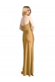 Gold A-Line Strapless Long Formal Evening Gown / Prom Dress / Bridesmaid Dress Bolton