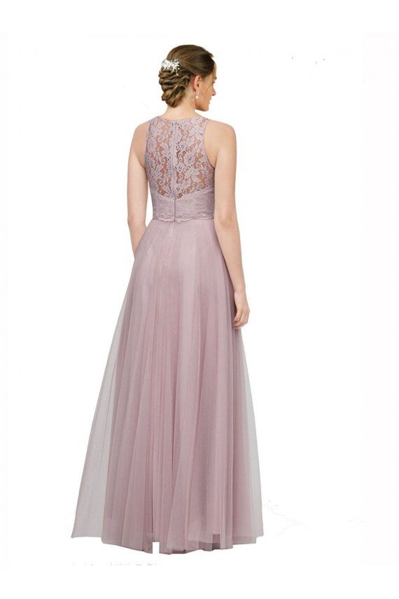 Light Lilac A-Line Sweetheart Long Bridesmaid Dress Bolton