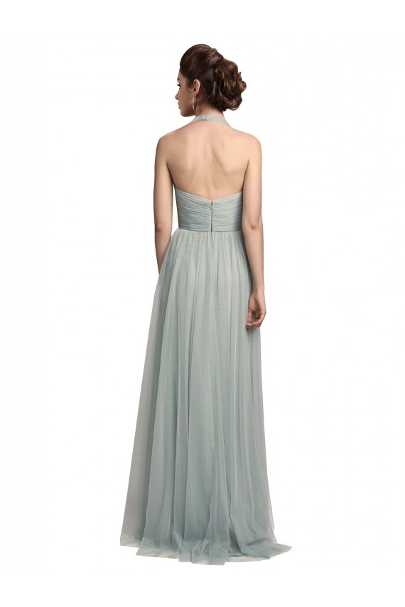 A-Line Halter Neck Long Bridal Party Dress / Evening Dress Bolton