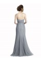 Slate Grey Mermaid One Shoulder Long Bridesmaid Dress Bolton