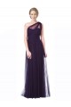 Plum A-Line Sweetheart Long Bridesmaid Dress Bolton