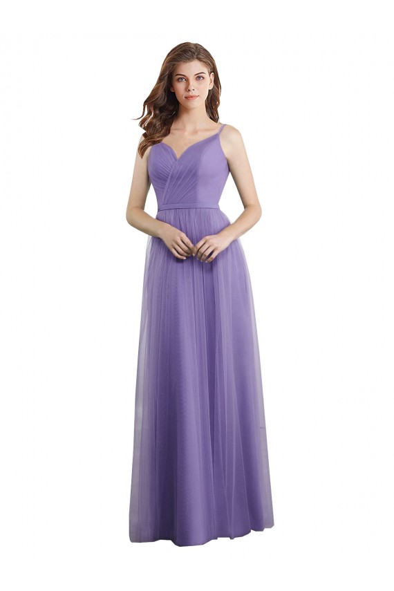 V-Back A-Line Sweetheart Long Formal Dress / Bridesmaid Dress Bolton