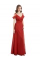 V-Back Red A-Line Sweetheart Long Formal Dress / Bridesmaid Dress Bolton