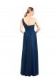 Black A-Line One Shoulder Long Bridesmaid Dress / Evening Dress Bolton