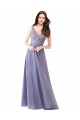 V-Back A-Line Sweetheart Sleeveless Long Formal Dress / Bridesmaid Dress Bolton