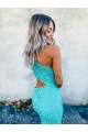 Shown Color Mermaid One Shoulder Sweep Train Prom Dresses Bolton