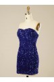 Shown Color Sheath Sweetheart Short Prom Dress Bolton